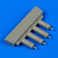 QuickBoost QB48671 F4U-5 Corsair gun barrels without pylons 1/48