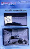 Aires 4756 MiG-27 early exhaust nozzle - closed (TRUMP) 1/48