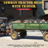 Miniart 38038 German Tractor D8506 with Trailer (2x camo) 1/35