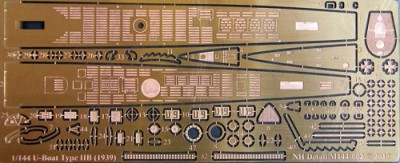 NH Detail NHM144002 U-Boat Type IIB 1939 1/144