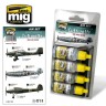 Ammo Mig 7210 Набор красок Цвета Люфтвафе ранние