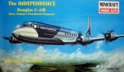 Minicraft 14447 C-118 INDEPENDENCE TRUMAN 1:144