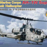 Bronco NB5049 USMC AH-1W Super Cobra Attack Helicopter 1/350