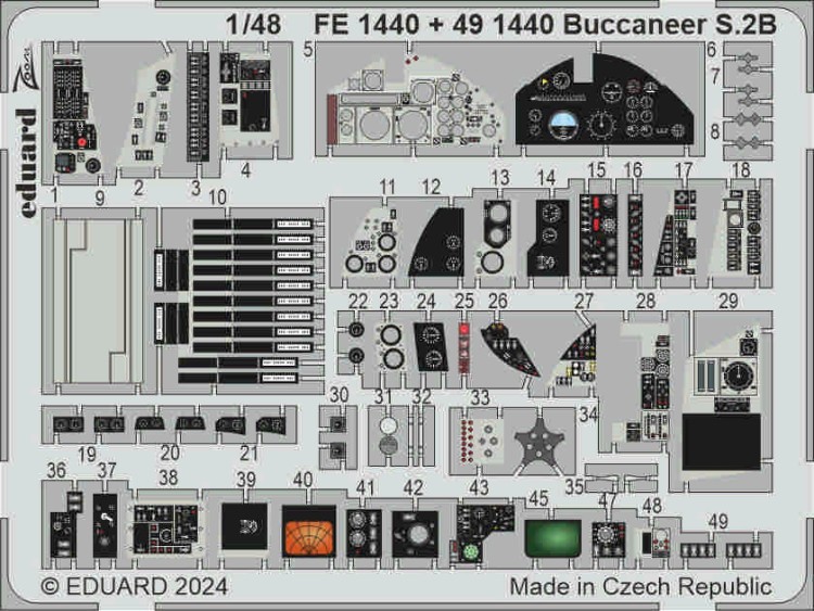 Eduard BIG49414 Buccaneer S.2B (AIRF) 1/48