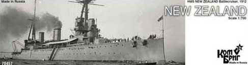 Combrig 70457 HMS New Zealand Battlecruiser 1/700