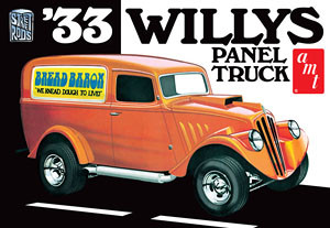 AMT 879 1933 Willys Panel Truck 1/25
