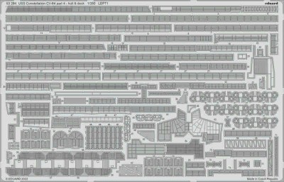Eduard 53284 SET USS Constellation CV-64 - hull &amp; deck 1/350