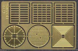 Hauler HLX48017 Grills and manholes 1/48