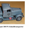 TP Model T-72159 Hanomag Gigant 100 PS Schnelltransporter 1/72