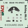Eduard 3DL48195 Bulldog Mk.II SPACE (AIRF) 1/48