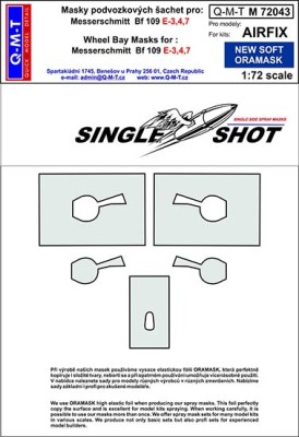 Q-M-T M72043 1/72 Mask Bf 109E-3,4,7 (AIRF)