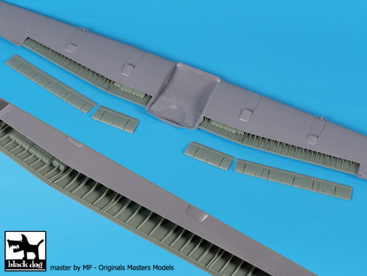 Black Dog A72112 C-130H Hercules wing flaps (ZVE) 1/72