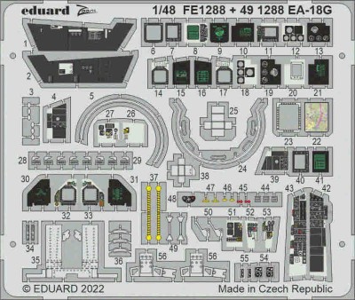 Eduard FE1288 EA-18G (MENG) 1/48