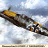 Hasegawa 07425 Messerschmitt Bf109F-2 "Barbarossa" 1/48