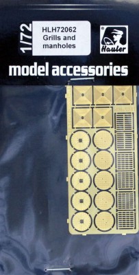 Hauler HLH72062 Grills and manholes (PE set) 1/72
