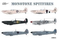 Aims AIMS32D025 Monotone Supermarine Spitfires Pr Mk.IV, Pr Mk.IX, PR Mk.IG, Mk.Vc, Mk.Vb 1/32