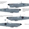Aims AIMS32D025 Monotone Supermarine Spitfires Pr Mk.IV, Pr Mk.IX, PR Mk.IG, Mk.Vc, Mk.Vb 1/32