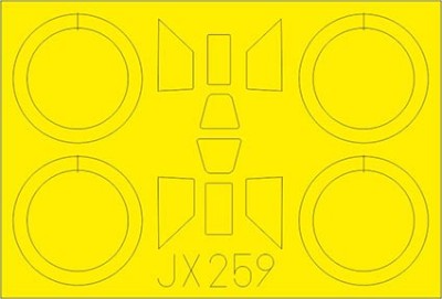 Eduard JX259 Mask 1/32 PZL P.11c (IBG)