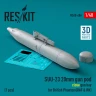 Reskit 48486 SUU-23 20mm gun pod (close gun bay) 1/48