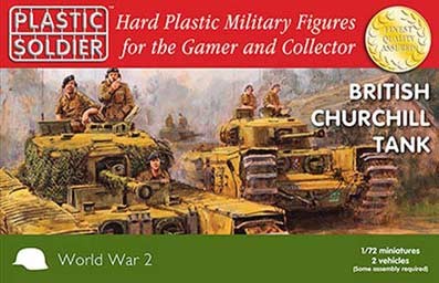 Plastic Soldier WW2V20017 1/72nd Churchill Tank