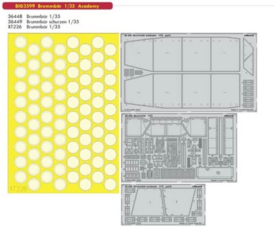 Eduard BIG03599 1/35 Brummbar (ACAD)