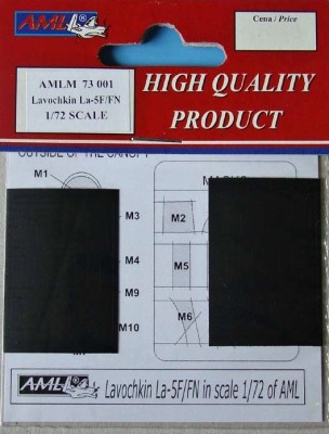 AML AMLM73001 Mask Canopy for Lavochkin La-5F/FN (AML) 1/72
