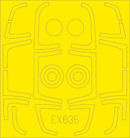 Eduard EX635 Mask 1/48 F-15C MSIP II TFace (G.W.H.)