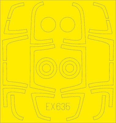 Eduard EX635 Mask 1/48 F-15C MSIP II TFace (G.W.H.)