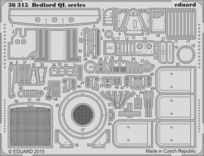 Eduard 36315 Bedford QL series 1/35