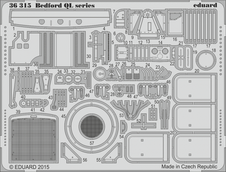 Eduard 36315 Bedford QL series 1/35