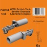 CMK P48034 British Tank Smoke Grenade Launchers WWII 1/48