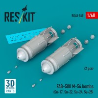 Reskit 48568 FAB-500-M-54 bombs (2 pcs.) 1/48