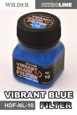 Wilder HDF-NL-10 VIBRANT BLUE FILTER Фильтр синий насыщенный (Wilder) 50мл&quot;