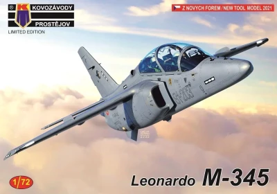Kovozavody Prostejov 72345 Leonardo M-345 (3x camo) 1/72