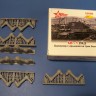 A-resin 35090 КВ-1 ЛКЗ балансиры опорных катков с крышкой на трех болтах 1/35