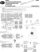 New Ware NWA-M0378 1/48 Mask Ju 87R-2/B-2 Stuka EXPERT (AIRFIX)