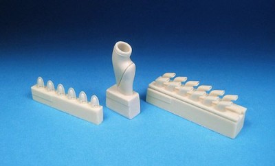 Barracuda Studios BCR32155 Messerschmitt Bf-109G-6 intake and exhaust set (designed to be used with Revell kits) 1/32