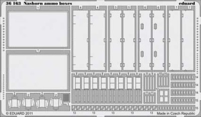 Eduard 36163 Nashorn ammo boxes