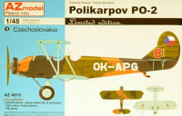 AZ Model 48070 Polikarpov PO-2 (Czechoslov.,Yugoslavia, DDR) 1/48