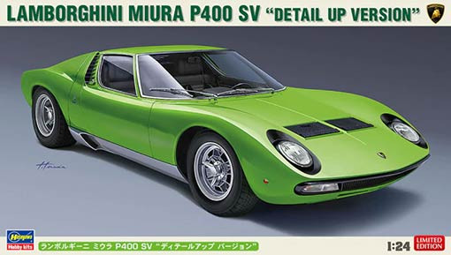 Hasegawa 20439 Автомобиль Lamborghini Miura P400 SV Detail Up Version 1/24