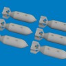 Eduard 672394 BRASSIN US 500lb bombs PRINT 1/72