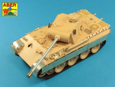 Aber 35K27 Pz.Kpfw.V Ausf.D (Sd.Kfz.171) Panther (designed to be used with Tamiya kits) 1/35