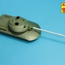Aber 35L220 Object 279 Soviet Tank Armament 1x130mm, 2x14,5mm (designed to be used with Panda and Takom kits) 1/35