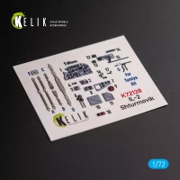 Reskit K72138 Il-2 Shturmovik interior 3D (TAM) 1/72