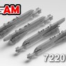 Advanced Modeling AMC 72207-1 Авиационная управляемая ракета Р-60 с пусковой П-62-1 1/72