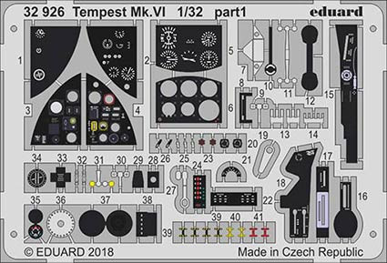 Eduard 32926 Tempest Mk.VI 1/32