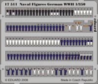 Eduard 17511 Naval Figures German WWII 1/350