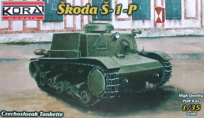 Kora Model A3509 Skoda S -1-P Czechoslovak Tankette 1/35