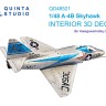 Quinta studio QD48521 A-4B (Hasegawa/Hobby2000) 3D Декаль интерьера кабины 1/48