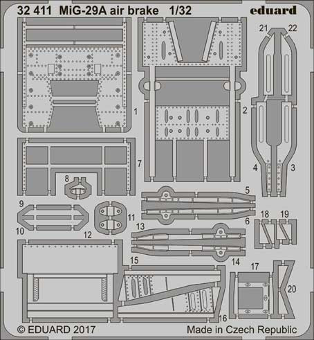 Eduard 32410 MiG-29A exterior 1/32